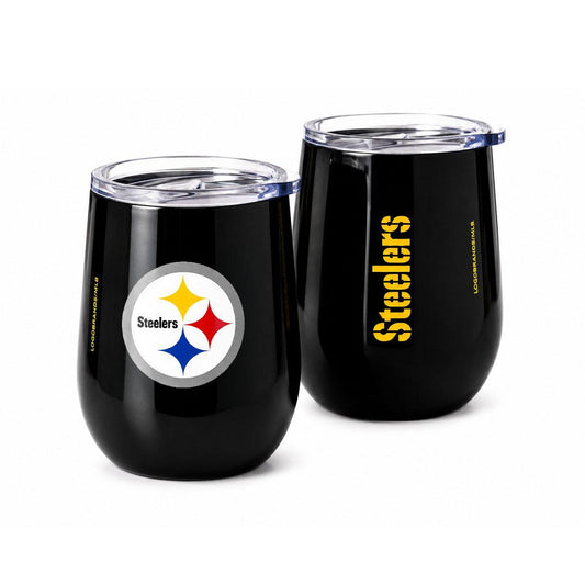 Pittsburgh Steelers 16oz Gameday Stainless Steel Tumbler