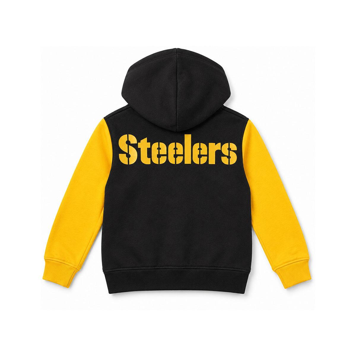 Pittsburgh Steelers Kids Full Zip Hoodie