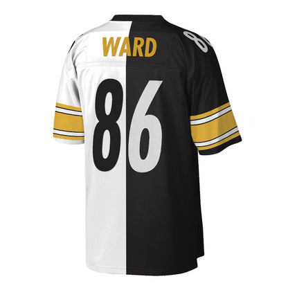 Hines Ward #86 Mitchell & Ness Men's Replica Limited Split Jersey