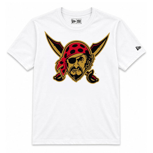 Pittsburgh Pirates New Era City Connect Logo White Tee