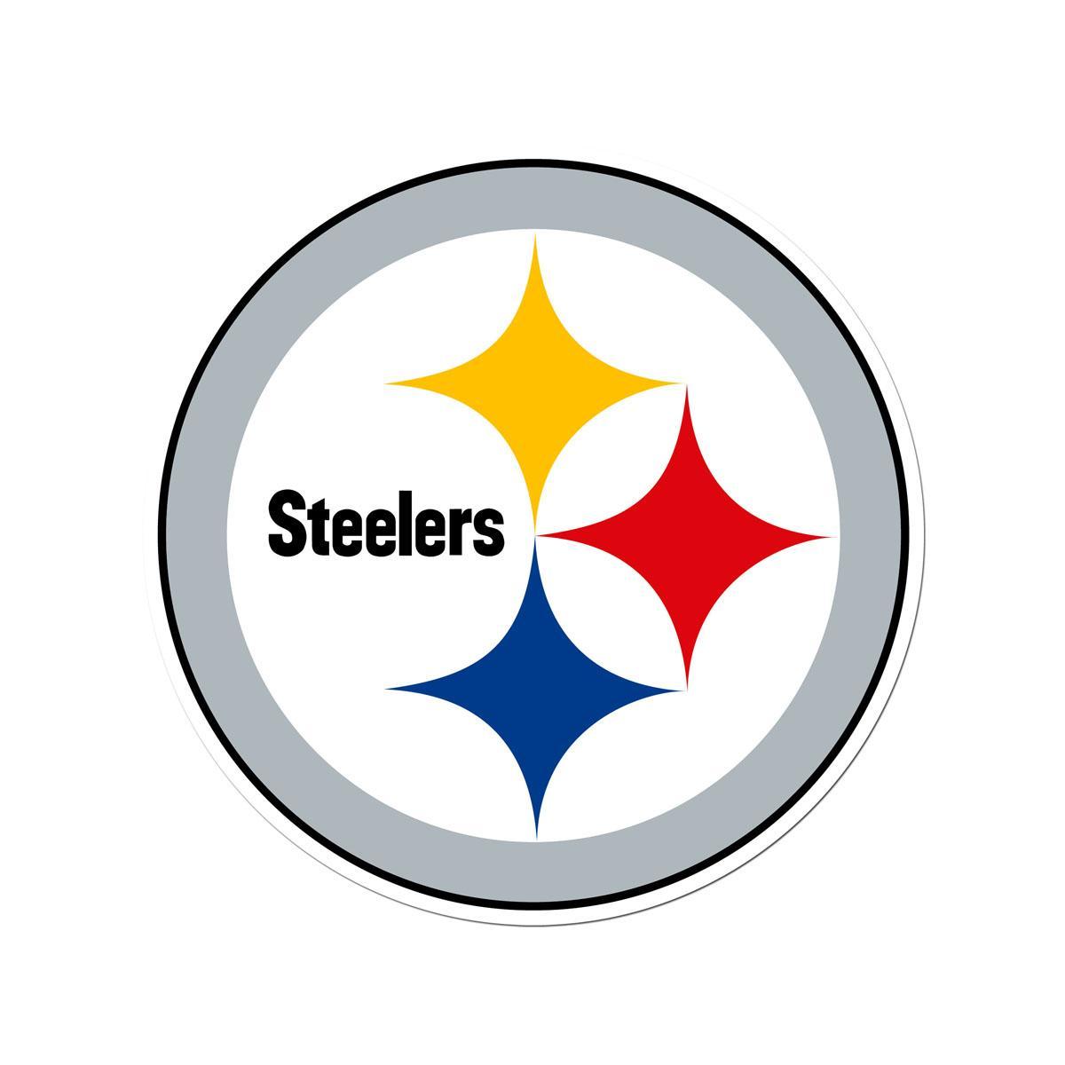 Pittsburgh Steelers 8" Auto Decal