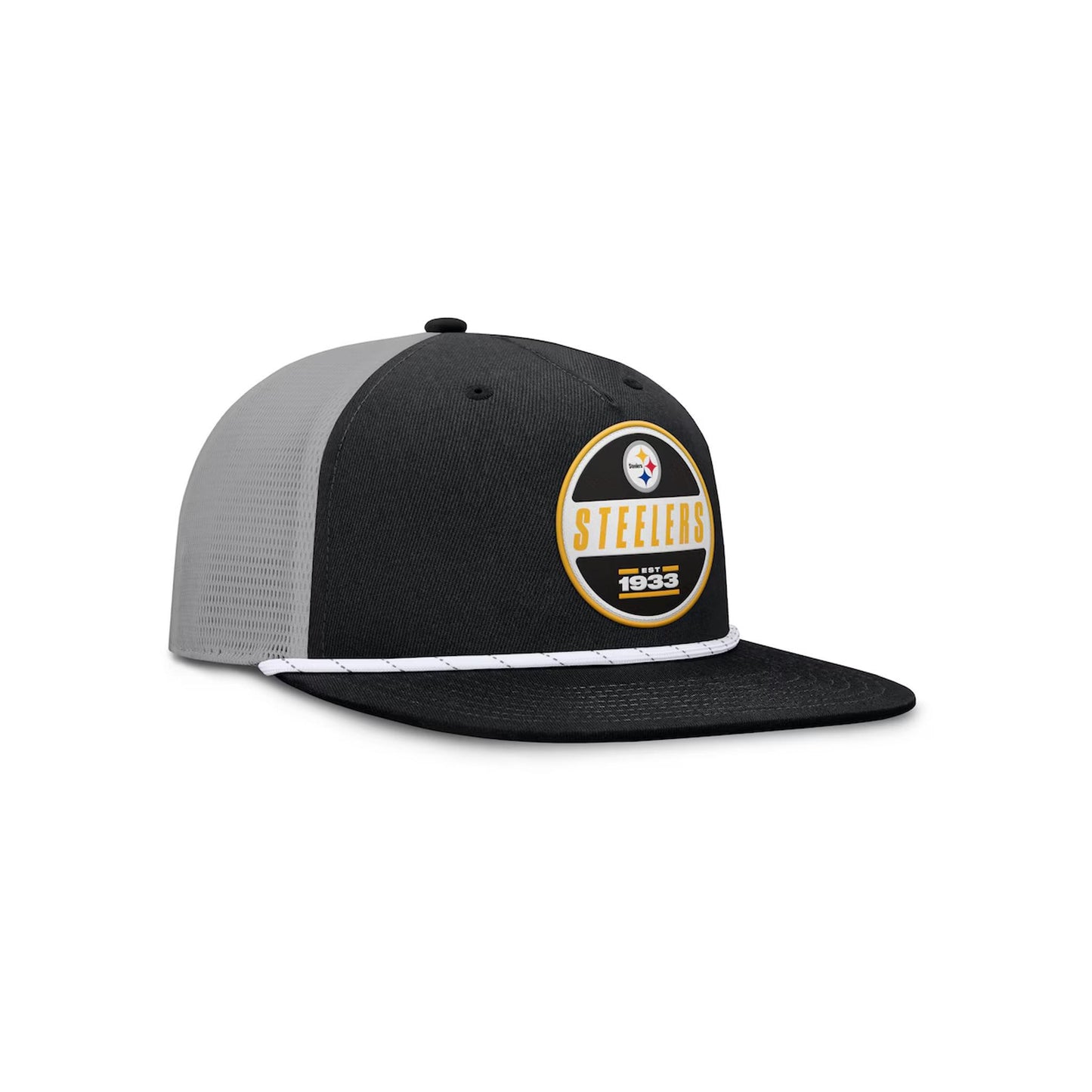 Pittsburgh Steelers Fanatics Edge Rush Trucker Adjustable Hat