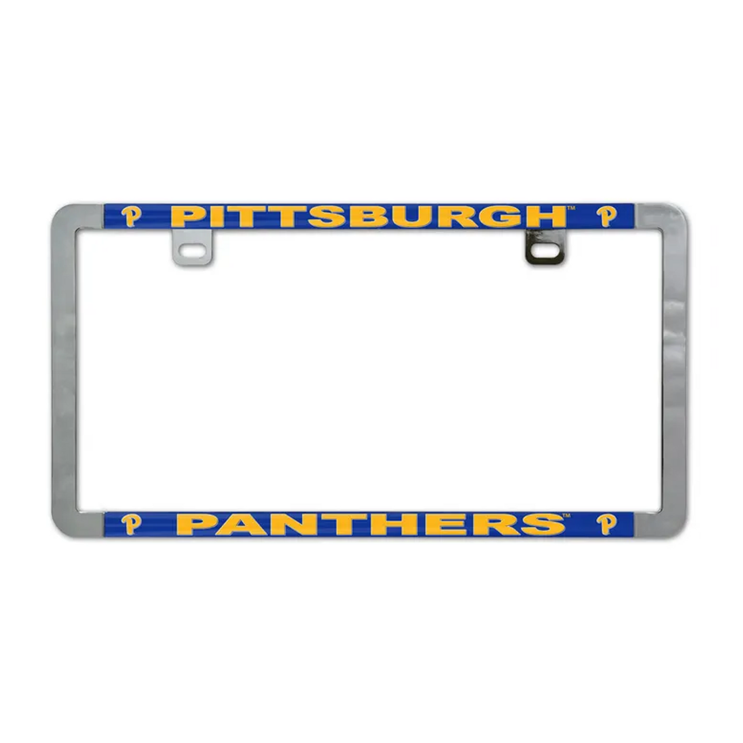 Pittsburgh Panthers Slim Metal License Plate Frame