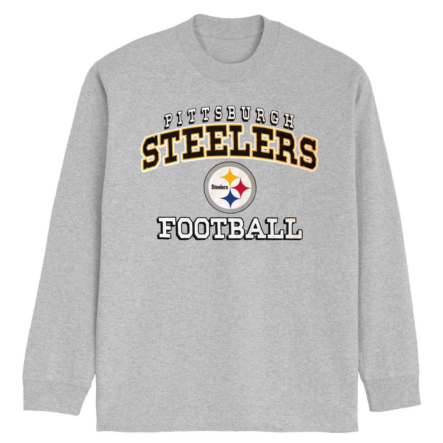 Pittsburgh Steelers Football Grey Starter Long Sleeve