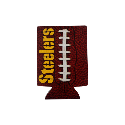 Pittsburgh Steelers Football 2-Sided Can Cooler