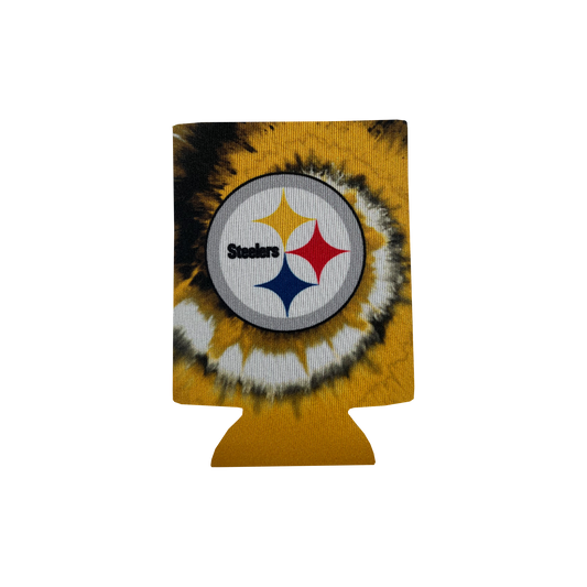 Tie Dye Pittsburgh Steelers 2-Sided Can Cooler