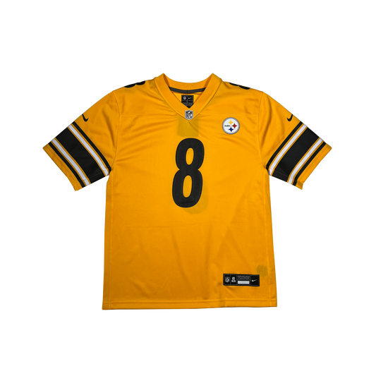 Nike Youth Pittsburgh Steelers Kenny Pickett #8 Gold Inverted Game Jersey