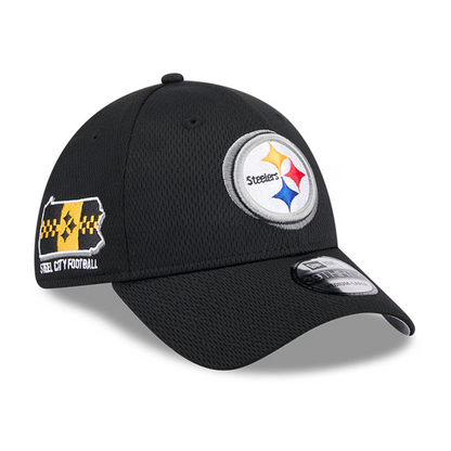 Pittsburgh Steelers New Era 2024 NFL Draft 39THIRTY Flex Hat