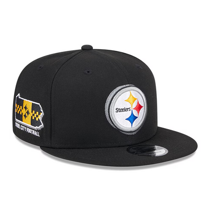 Pittsburgh Steelers New Era 2024 NFL Draft 9FIFTY Snapback Hat