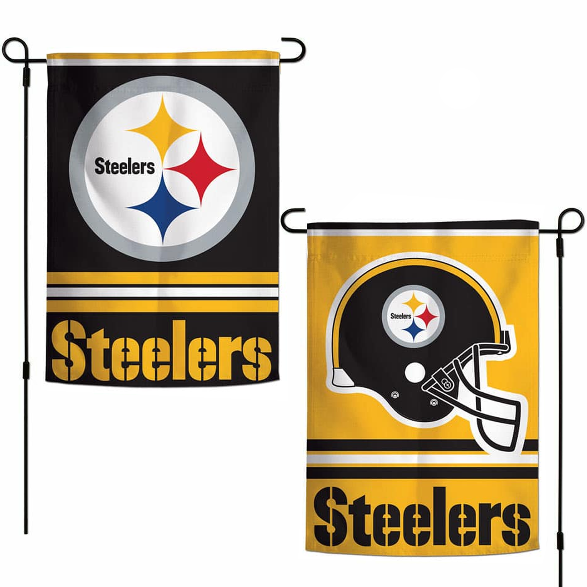 2-Sided Pittsburgh Steelers Garden Flag – Definitely You Pittsburgh