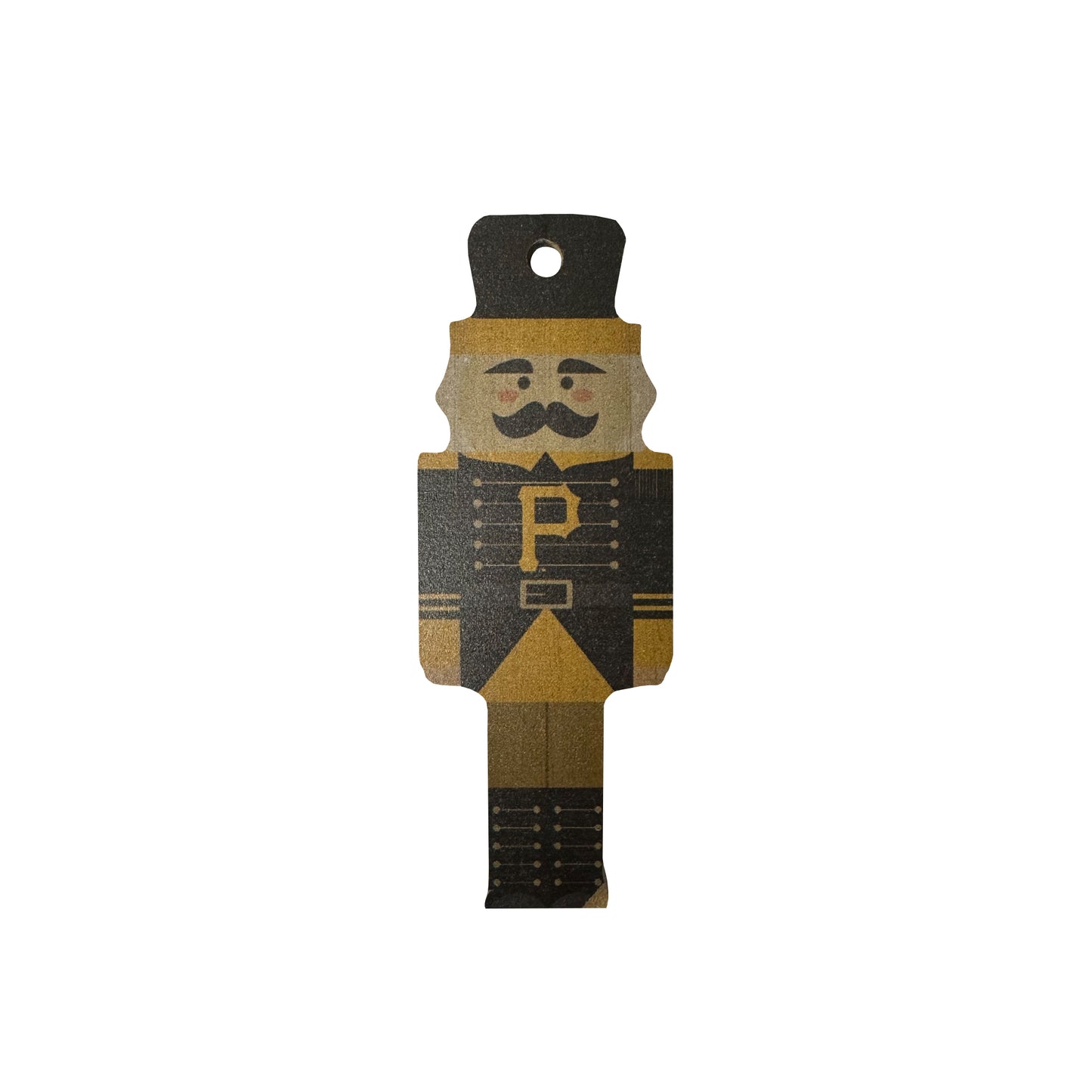 Pittsburgh Pirates Nutcracker Wooden Ornament