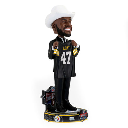Mel Blount Pittsburgh Steelers 1970 NFL Draft Pick Bobblehead