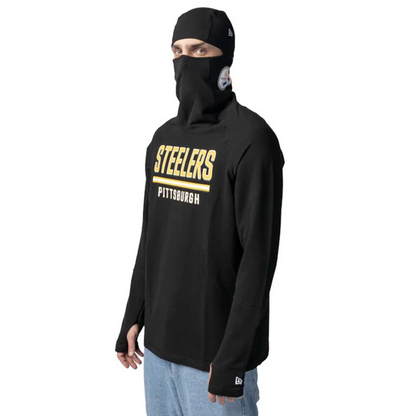 New Era Pittsburgh Steelers Balaclava Hoodie