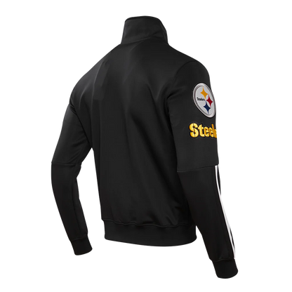 Pittsburgh Steelers Classic Men's DK Black Track Jacket