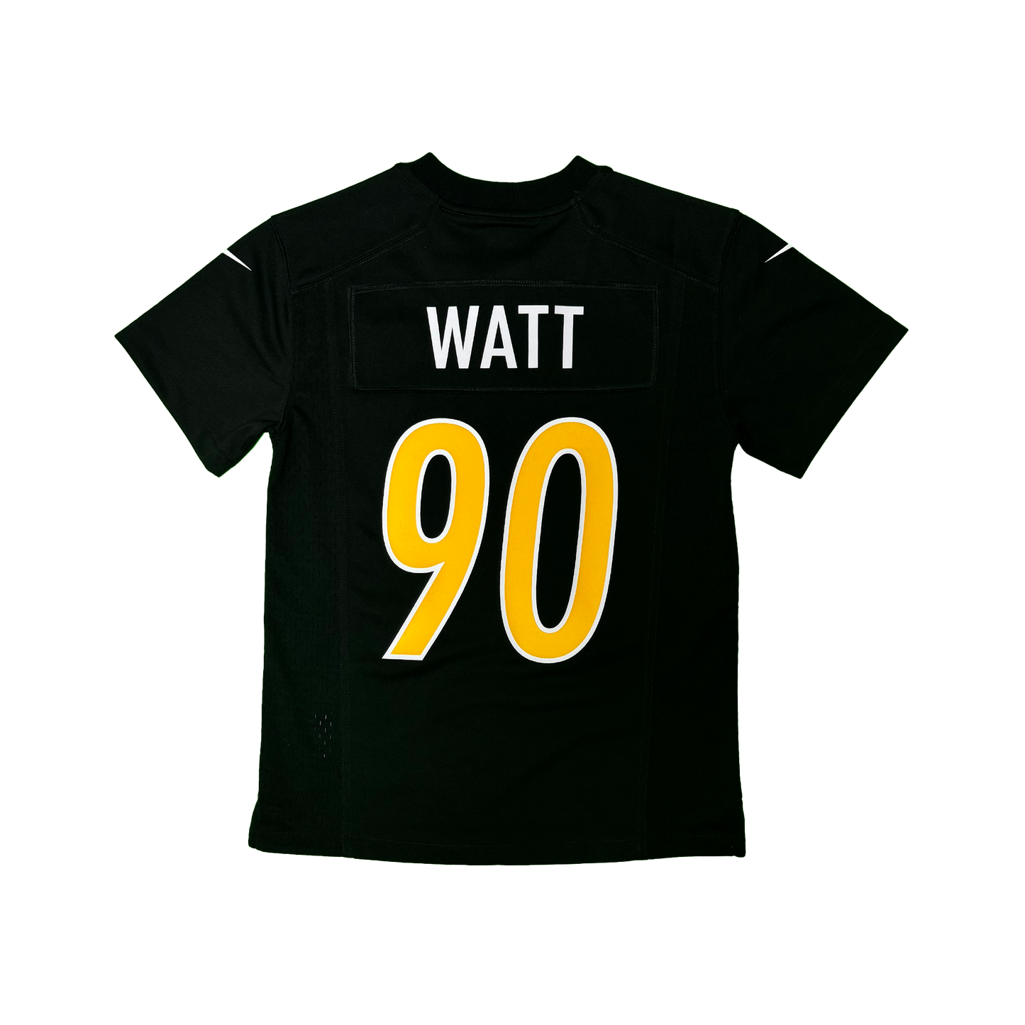 Youth Pittsburgh Steelers T.J. Watt Nike Black Carbon Jersey