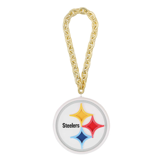 Pittsburgh Steelers Neon Light Up Big Logo Chain