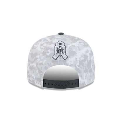 Pittsburgh Steelers New Era 9FIFTY Salute to Service Camo Sideline Hat