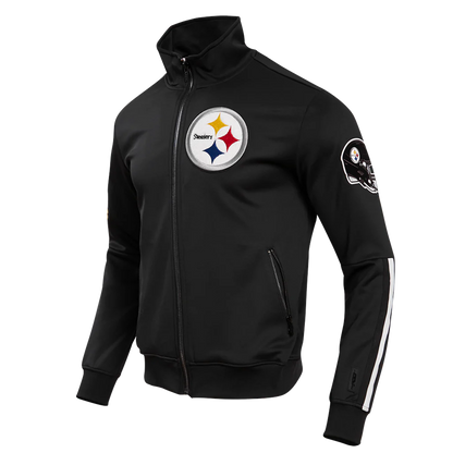 Pittsburgh Steelers Classic Men's DK Black Track Jacket