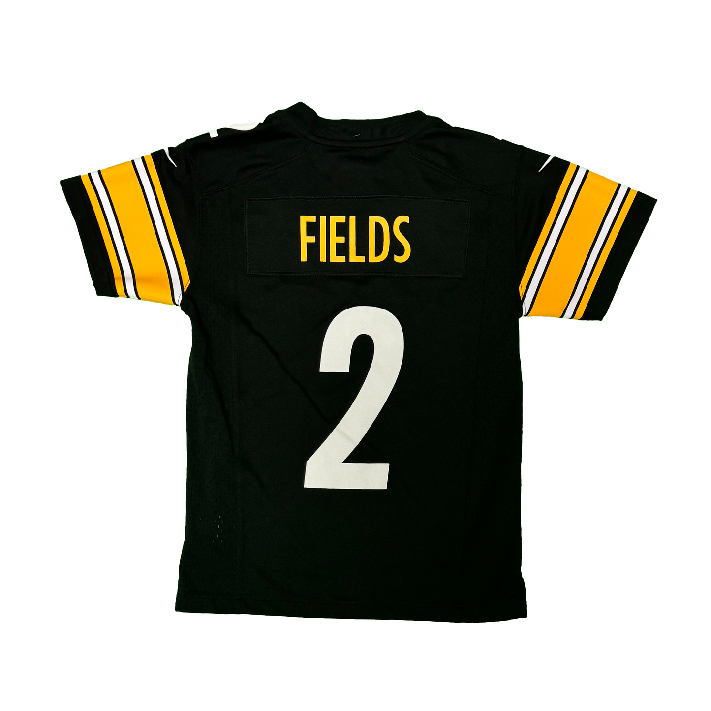 Youth Pittsburgh Steelers Justin Fields Nike Black Game Jersey