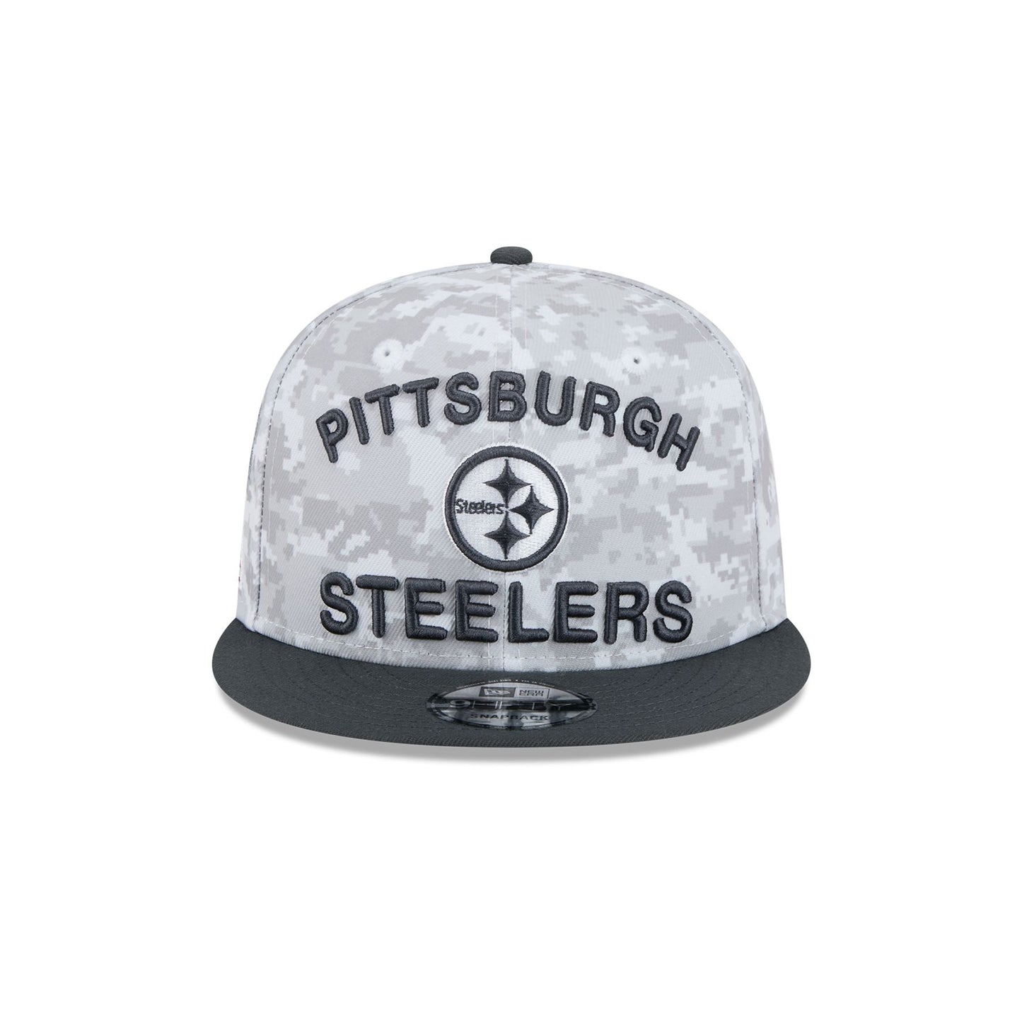 Pittsburgh Steelers New Era 9FIFTY Salute to Service Camo Sideline Hat