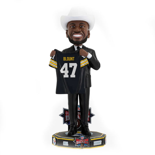 Mel Blount Pittsburgh Steelers 1970 NFL Draft Pick Bobblehead