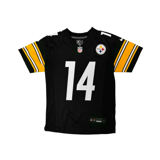 Youth Pittsburgh Steelers George Pickens Nike Black Game Jersey