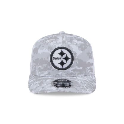 Pittsburgh Steelers New Era 9SEVENTY Salute to Service Camo Sideline Hat