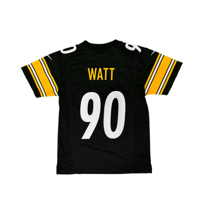 Youth Pittsburgh Steelers T.J. Watt Nike Black Game Jersey