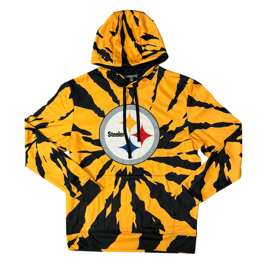 Pittsburgh Steelers Tiger Stripe Hoodie