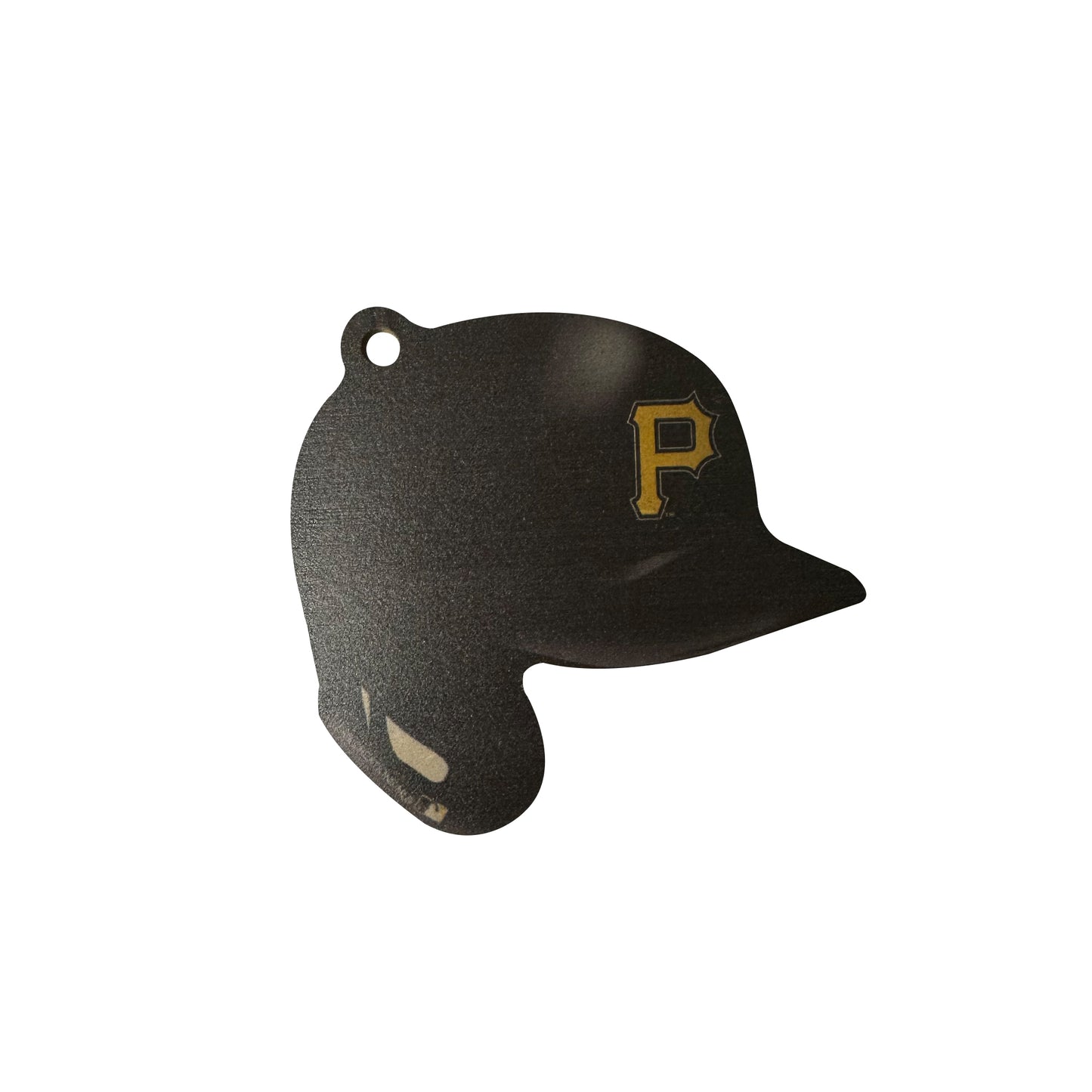 Pittsburgh Pirates Helmet Wooden Ornament