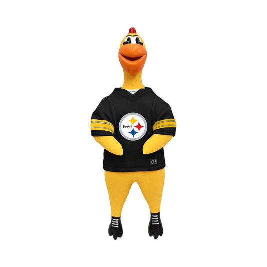 Pittsburgh Steelers Rubber Chicken Pet Toy