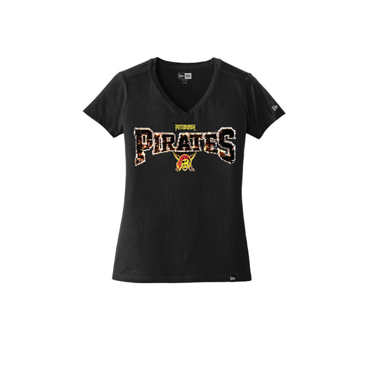 New Era Pittsburgh Pirates City Connect Girls Flip Sequin Top