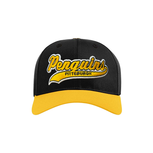 Pittsburgh Penguins Script Snapback Hat