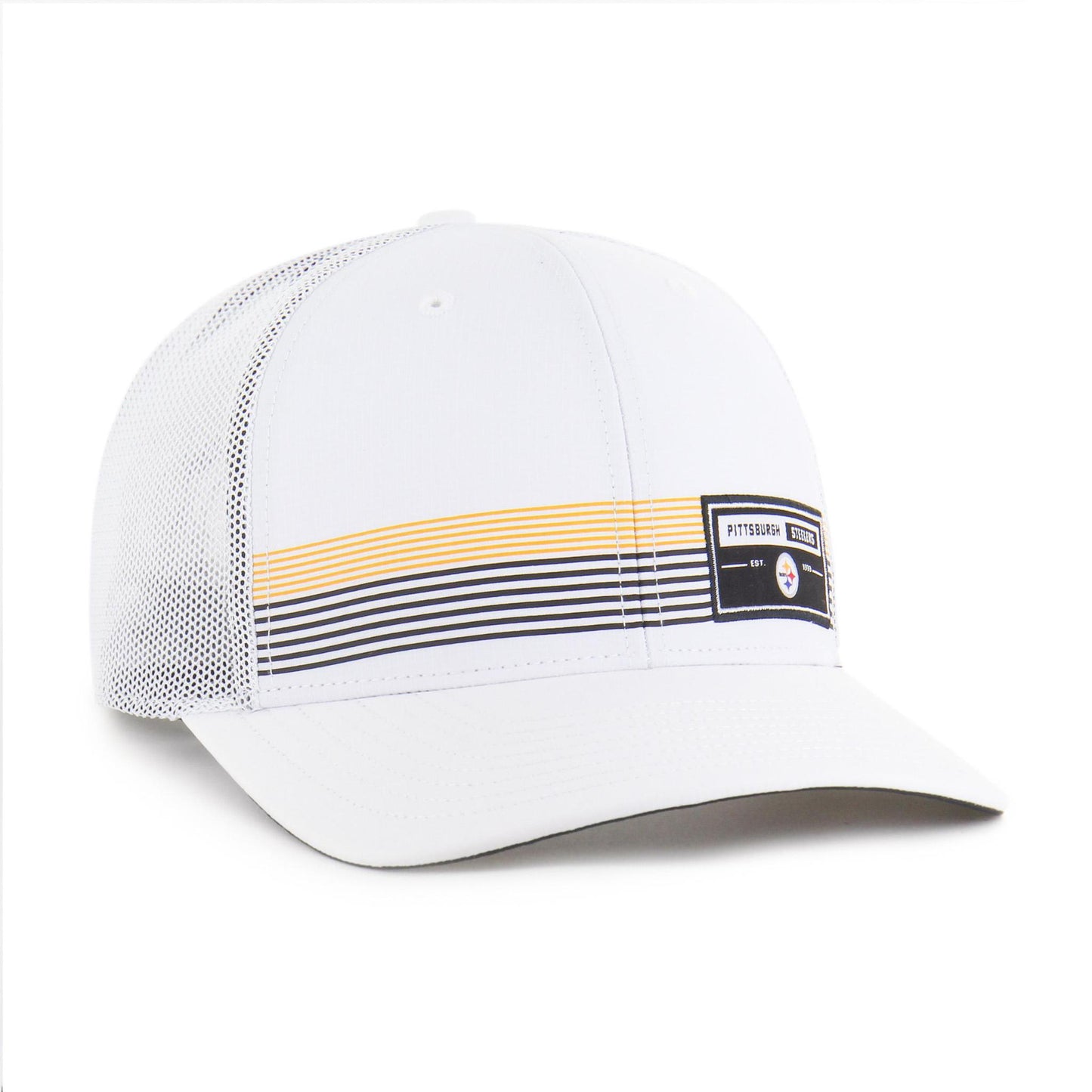 Pittsburgh Steelers White '47 Adjustable Trucker Hat