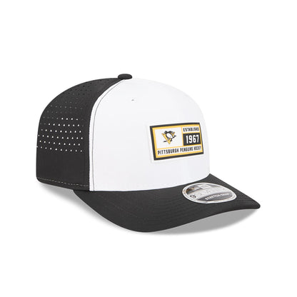 Pittsburgh Penguins 9SEVENTY Est Patch Stretch Snap Adjustable Hat
