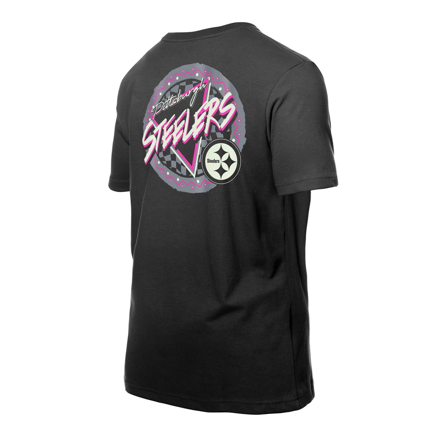 New Era Pittsburgh Steelers Retro Glow Tee