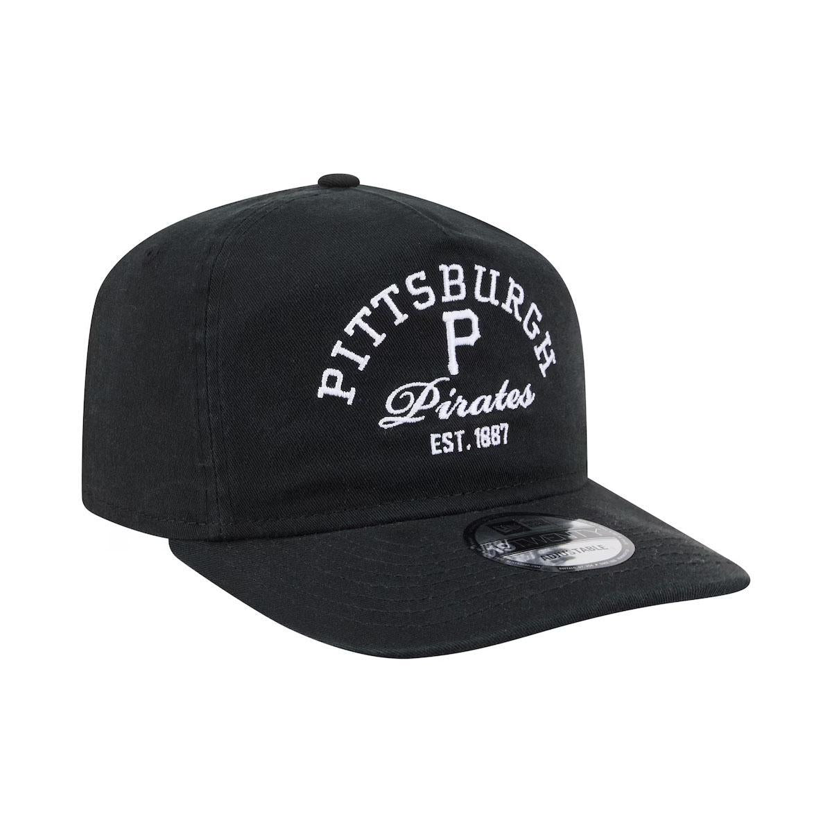 Pittsburgh Pirates New Era Stacked 19TWENTY Adjustable Hat