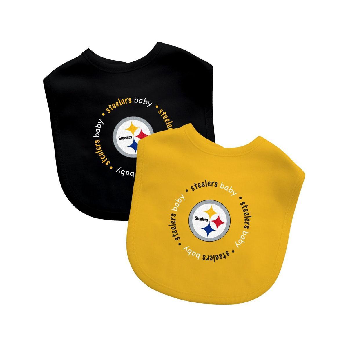Pittsburgh Steelers Baby Bib 2-Pack