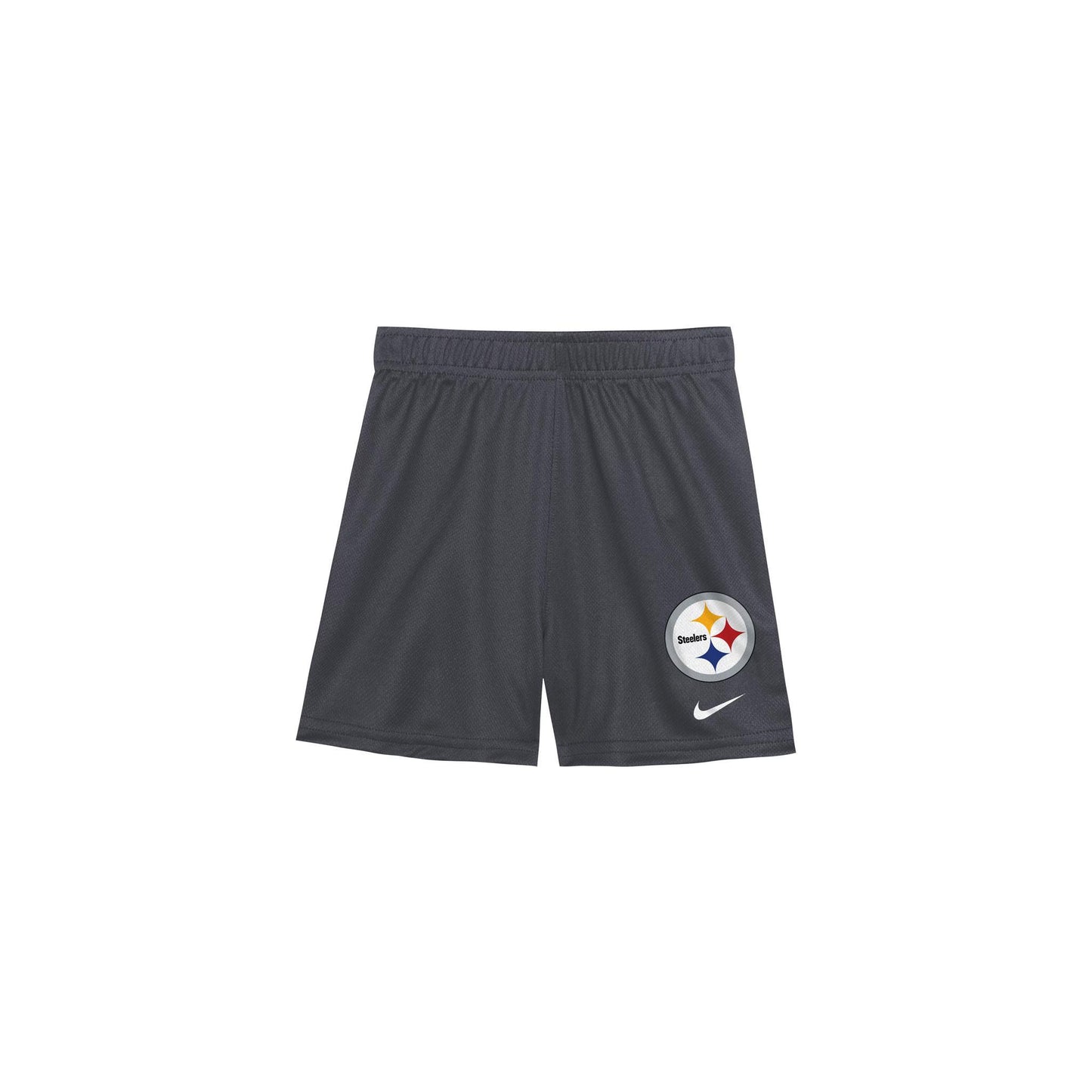 Nike Toddler Pittsburgh Steelers Icon Team Color T-Shirt and Shorts Set