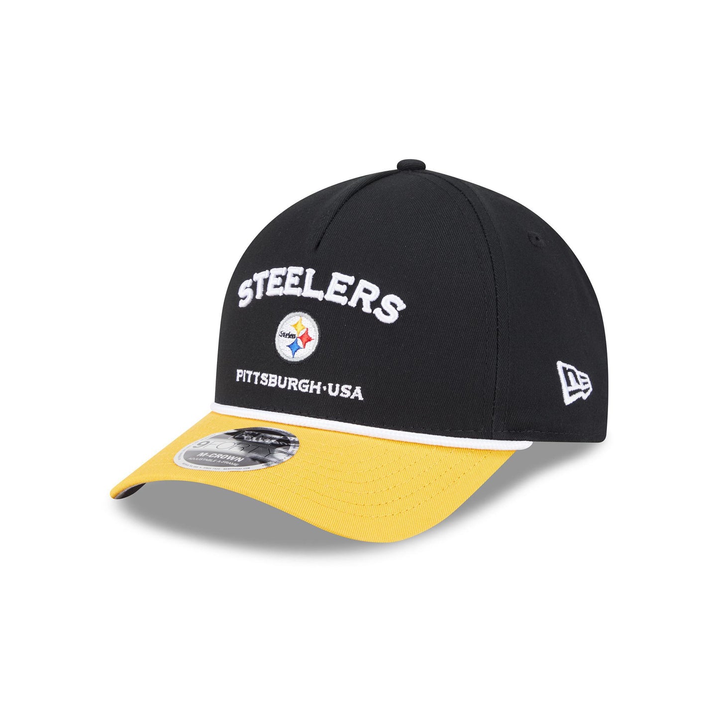 Pittsburgh Steelers USA 9FORTY M-Crown Adjustable A-Frame Snapback