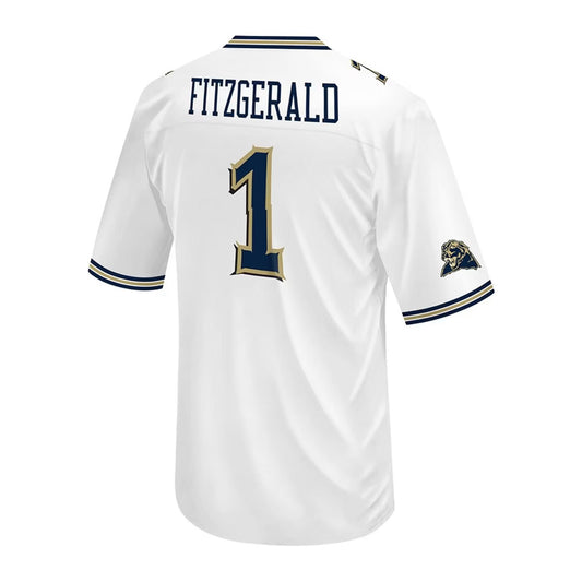 Pitt Panthers White Larry Fitzgerald #1 Player Football Jersey