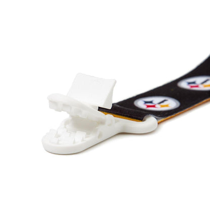 Pittsburgh Steelers Pacifier Clip 2-Pack