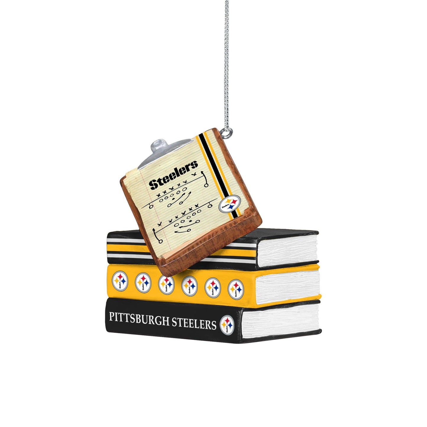 Pittsburgh Steelers Playbook Holiday Ornament