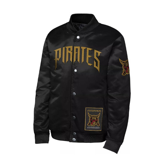 Pittsburgh Pirates 2026 City Connect Satin Youth Jacket
