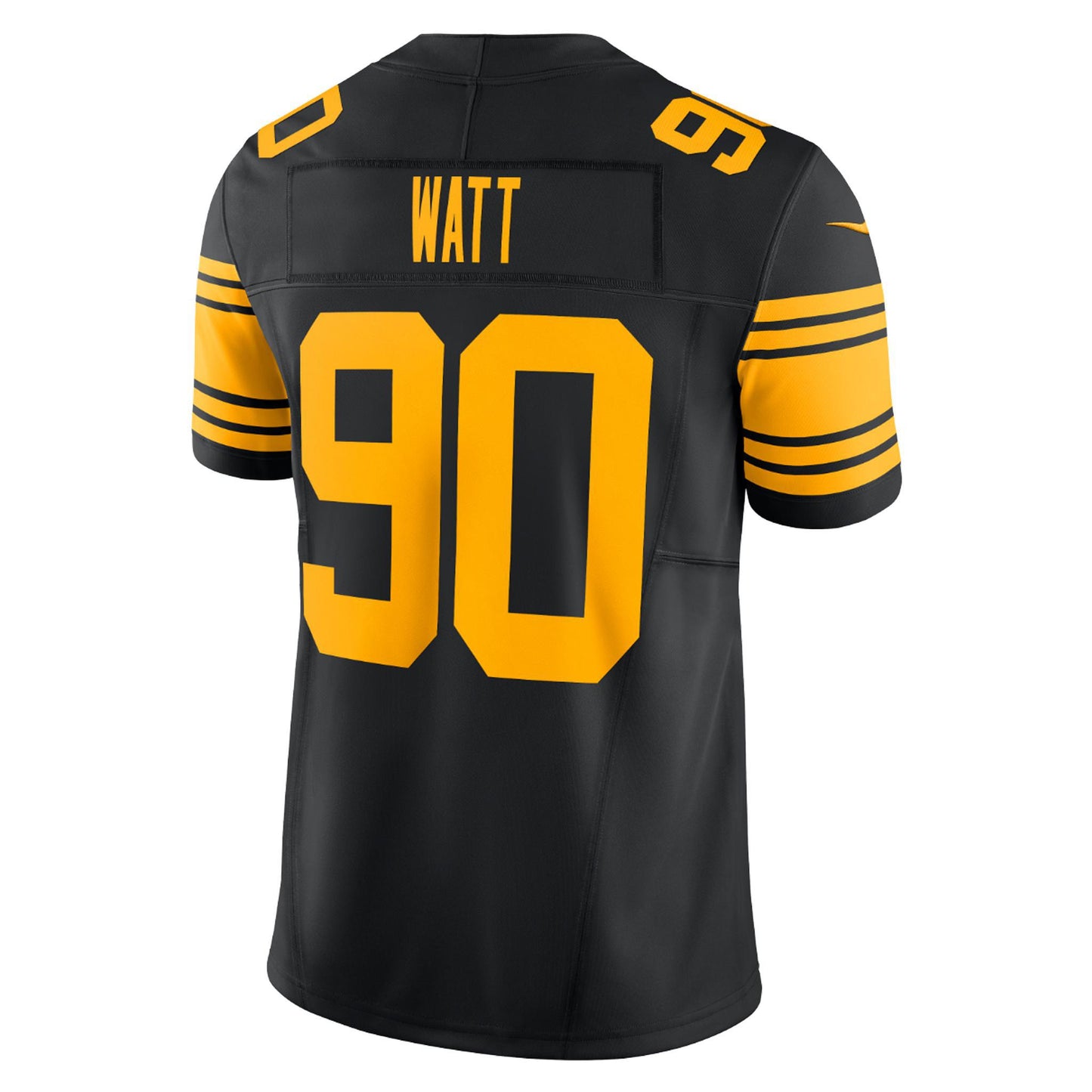 Pittsburgh Steelers T.J. Watt #90 Nike Vapor F.U.S.E. Limited Color Rush Jersey