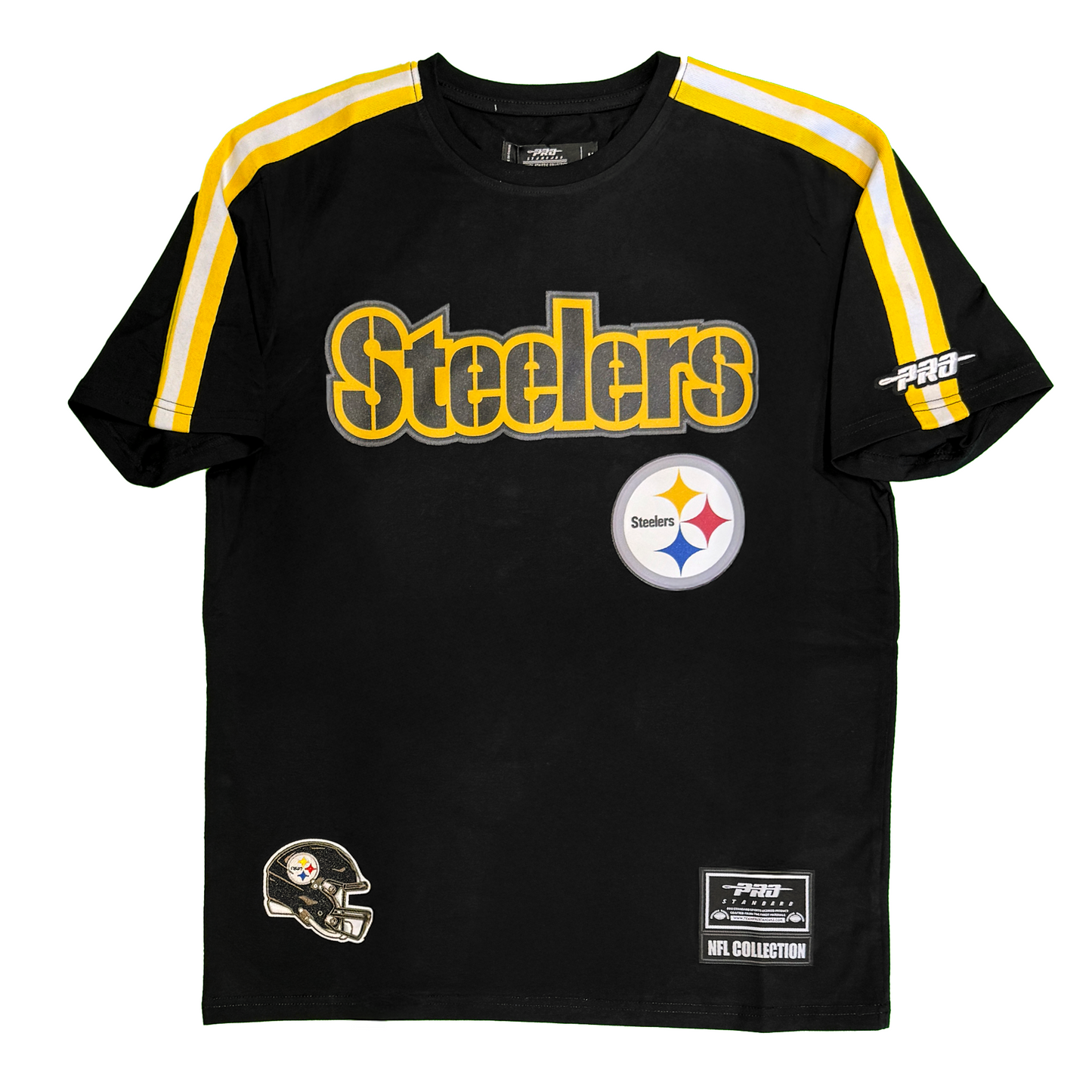 Pittsburgh Steelers Pro Standard Striped Sleeve Tee