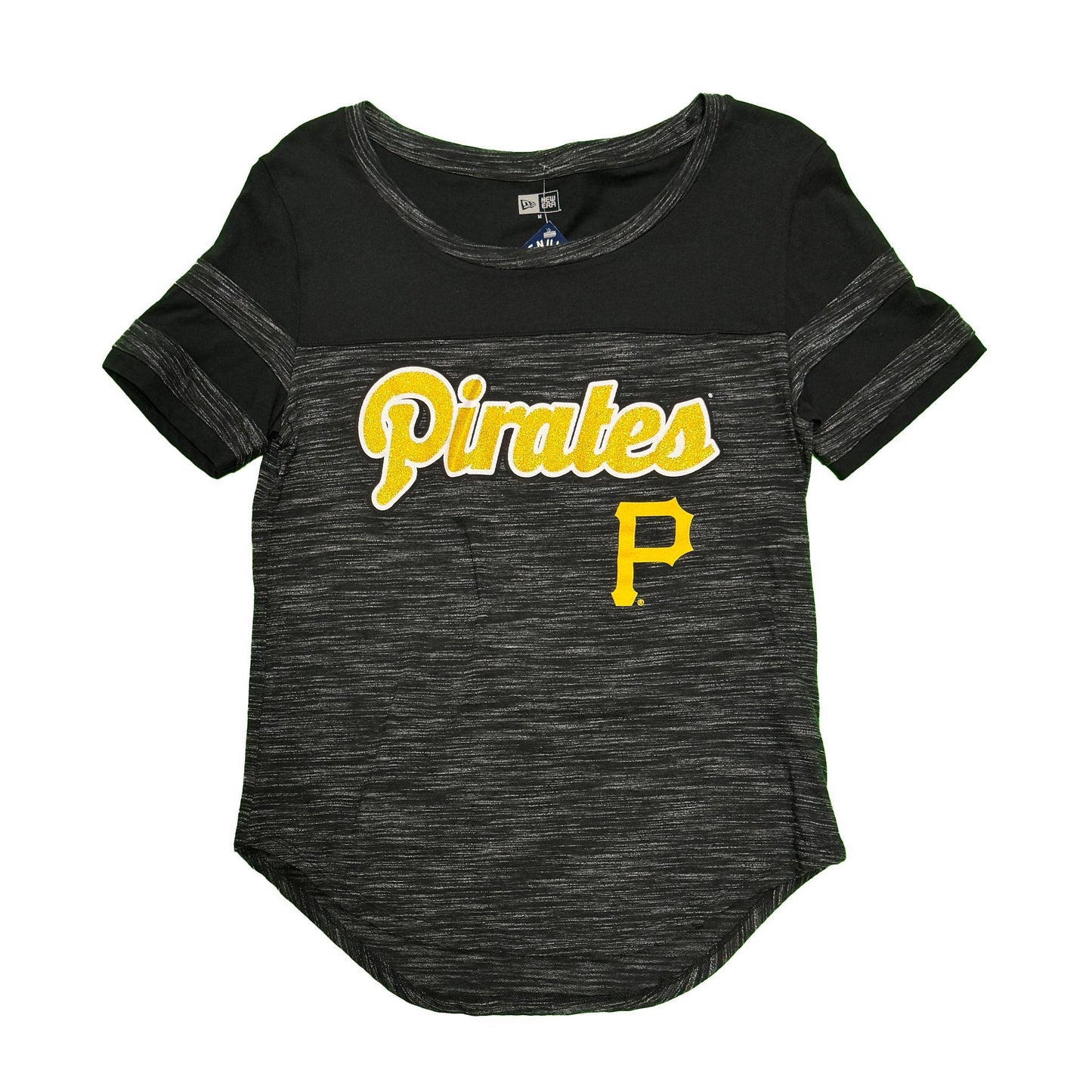 New Era Pittsburgh Pirates Women's Glitter Top