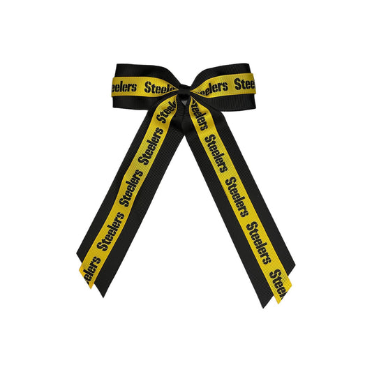 Pittsburgh Steelers Two-Tone Mini Cheer Bow