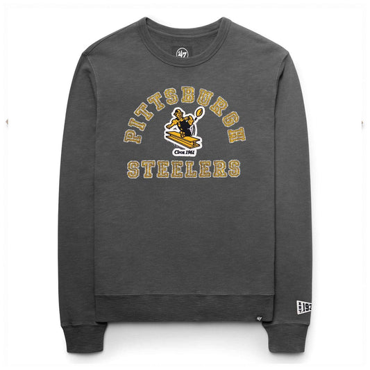 Pittsburgh Steelers Historic Calderwood Ww ’47 French Terry Crew