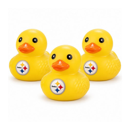 Pittsburgh Steelers Rubber Duck 3-Pack